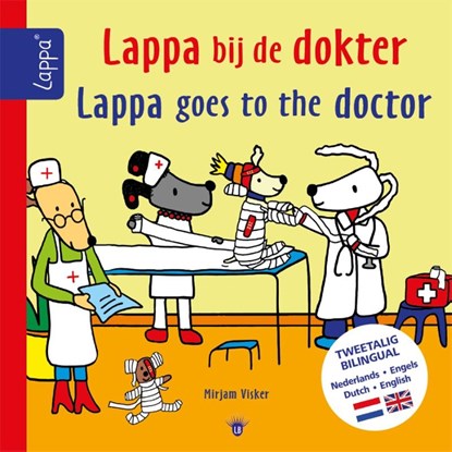 Lappa bij de dokter- Lappa goes to the doctor (NL-UK), Mirjam Visker - Gebonden - 9789492731500