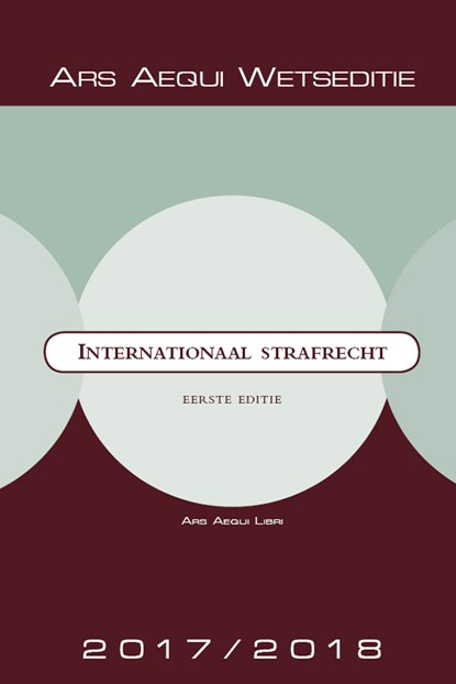 Internationaal strafrecht 2017/2018, Ars Aequi Libri - Paperback - 9789492766113