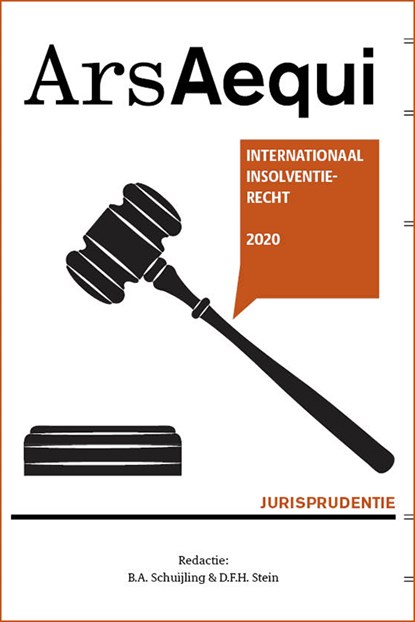 Jurisprudentie Internationaal Insolventierecht 2020, Daniël Stein - Paperback - 9789492766816