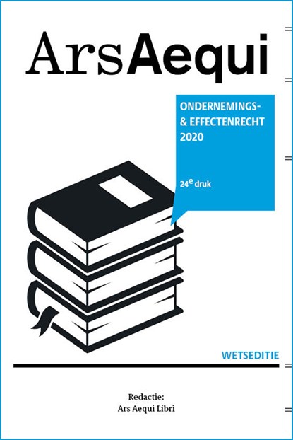 Ondernemings- & effectenrecht 2020, Ars Aequi Libri - Paperback - 9789492766946