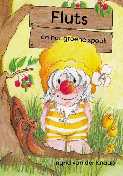 Fluts en het groene spook, Ingrid van der Knaap - Gebonden - 9789492844804