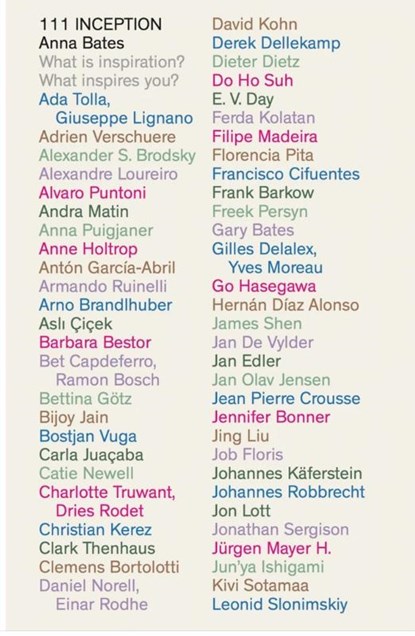 111 INCEPTION, Anna Bates - Paperback - 9789492852472