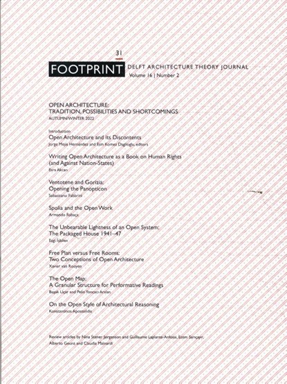 Footprint 31, Jorge Meija Hernández ; Esin Komez Daglioglu - Paperback - 9789492852830