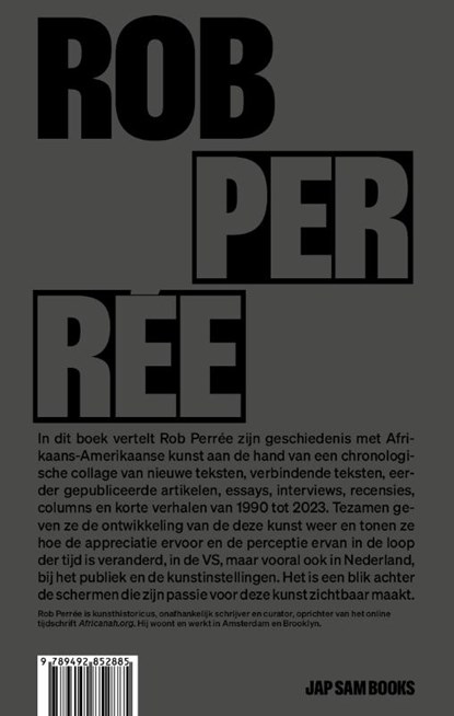 Een zwarte collage, Rob Perrée - Paperback - 9789492852885