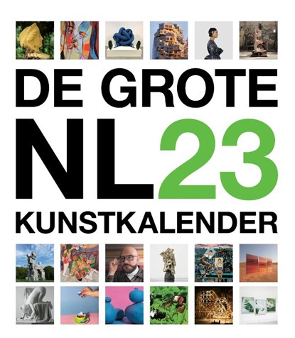 De Grote Nederlandse Kunstkalender 2023, niet bekend - Paperback - 9789492881632