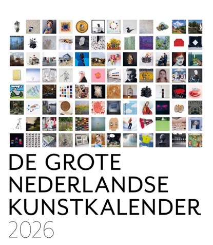 De Grote Nederlandse Kunstkalender 2026, niet bekend - Paperback - 9789492881977