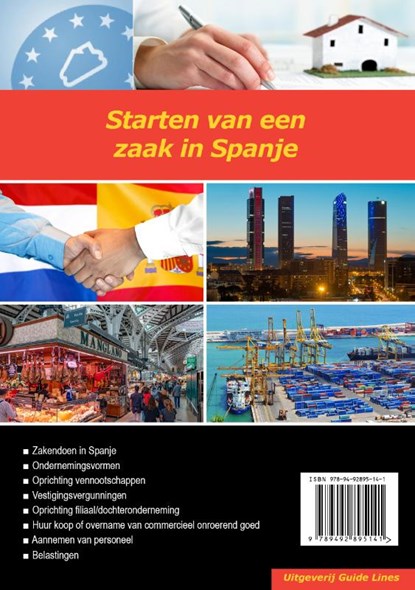 Starten van een zaak in Spanje, Peter L Gillissen - Paperback - 9789492895318