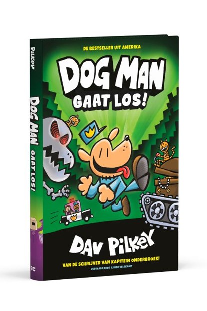 Dog Man gaat los (display), Dav PILKEY - Paperback - 9789492899293