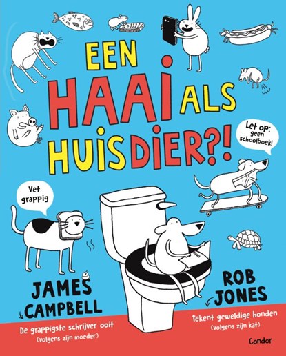 Een haai als huisdier (display a 6 ex), James Campbell - Overig - 9789492899439