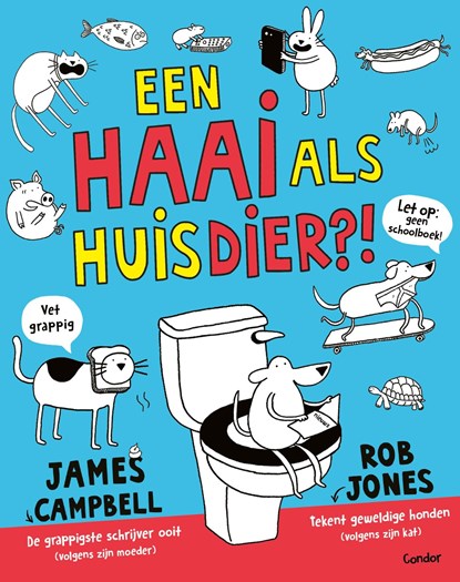 Een haai als huisdier?!, James Campbell - Ebook - 9789492899484
