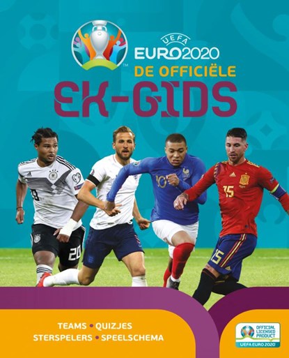 EURO 2020 - De officiële EK-gids, Kevin Pettman - Paperback - 9789492899958