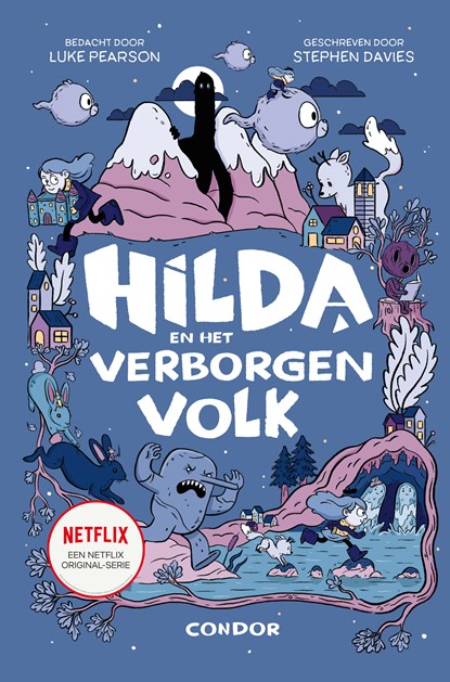 Hilda en het verborgen volk, Stephen Davies ; Luke Pearson - Luisterboek MP3 - 9789492899996