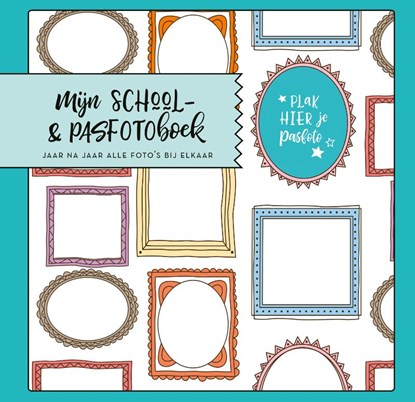 Mijn school- & pasfotoboek, Witte Leeuw - Gebonden - 9789492901194