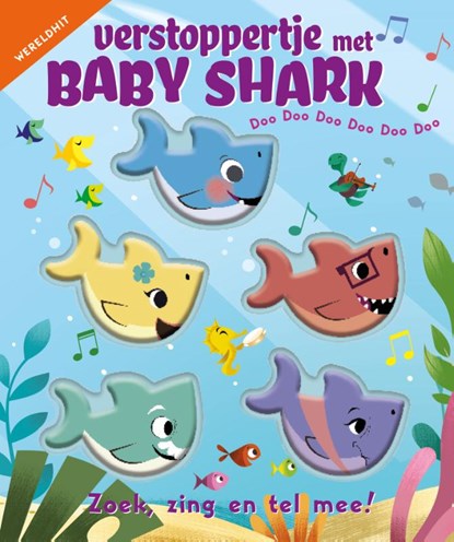 Verstoppertje met Baby Shark, John John Bajet - Gebonden - 9789492901668