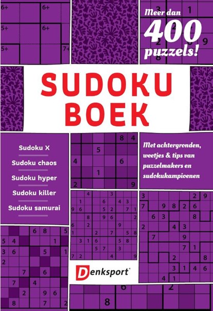 Denksport Sudoku puzzelboek, Denksport - Gebonden - 9789492911810