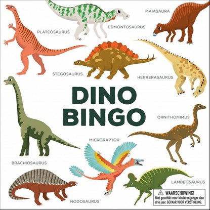 Dinobingo, niet bekend - Losbladig - 9789492938060