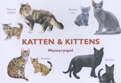 Katten & Kittens, M. George - Losbladig - 9789492938138