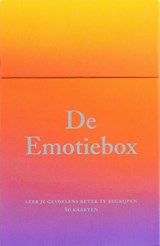 De emotiebox -  - 9789492938220