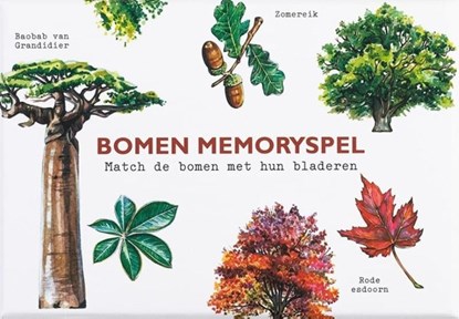 Bomen memoryspel, Tony Kirkham - Losbladig - 9789492938237