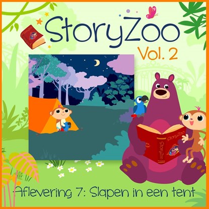 Slapen in een tent, StoryZoo - Luisterboek MP3 - 9789492966193