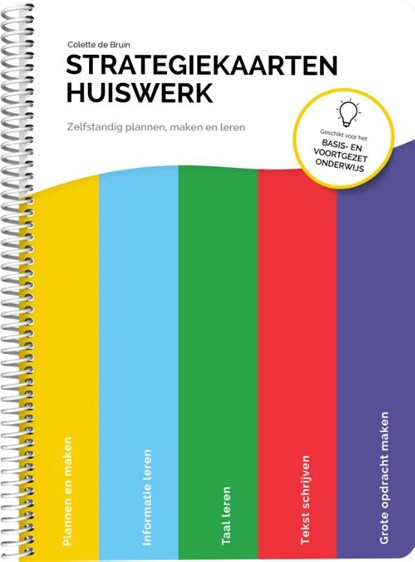 Strategiekaarten huiswerk, Colette de Bruin ; Anouk op de Weegh-de Bruin - Paperback - 9789492985071