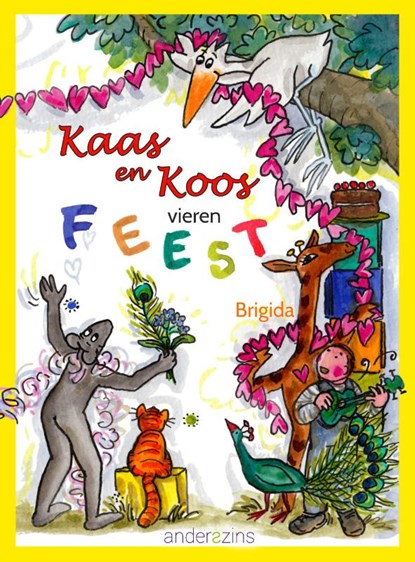 Kaas en Koos vieren feest, Brigida Almeida - Gebonden - 9789492994271