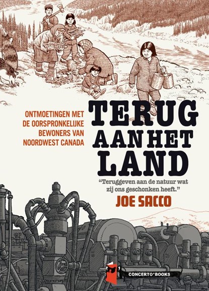 Terug aan het land, Joe Sacco - Gebonden - 9789493109186