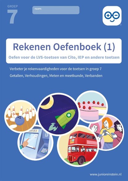 Rekenen Oefenboek 1 groep 7,  - Paperback - 9789493128019