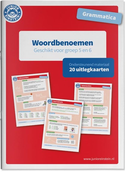 Grammatica Woordbenoemen geschikt voor groep 5 en 6: Uitlegkaarten, niet bekend - Paperback - 9789493128118