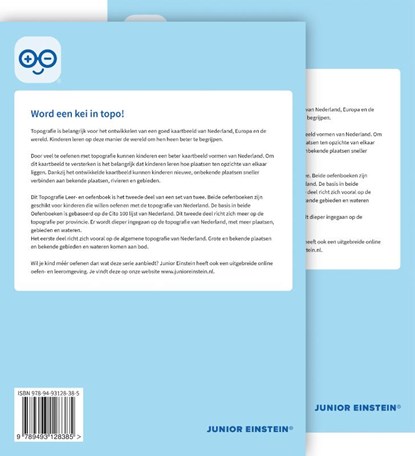 Topografie Nederland Leer- en oefenboeken Set (1 en 2), niet bekend - Paperback - 9789493128392
