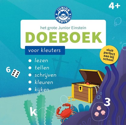 Het grote Junior Einstein doeboek voor kleuters, niet bekend - Paperback - 9789493128880