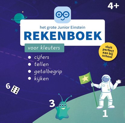 Het grote Junior Einstein rekenboek voor kleuters, niet bekend - Paperback - 9789493128989