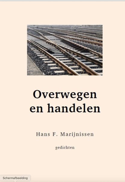 Overwegen en handelen, Hans F. Marijnissen - Paperback - 9789493155275