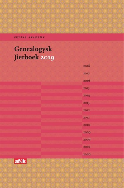 Genealogysk Jierboek 2019, Ype Brouwers ; Harmen Foekema ; Andries Koornstra ; Anne Hielke Lemstra ; Pieter Nieuwland - Paperback - 9789493159181