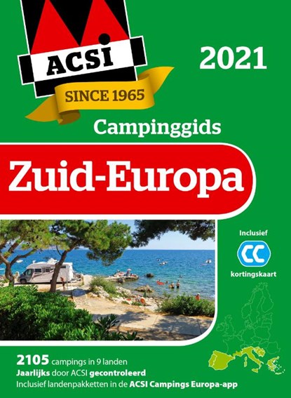 Zuid-Europa + app 2021, ACSI - Paperback - 9789493182066
