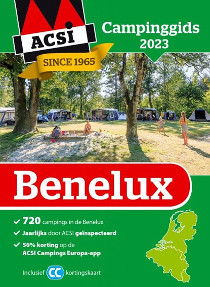 ACSI Campinggids Benelux 2023, ACSI - Paperback - 9789493182493