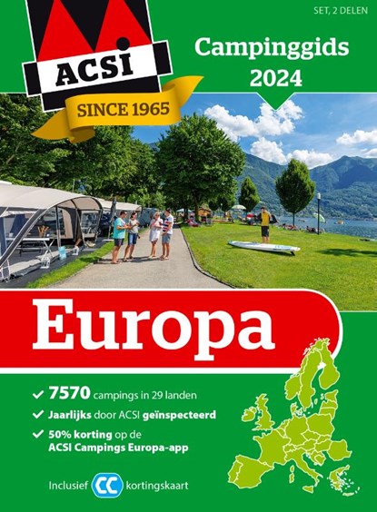 ACSI Campinggids Europa 2024, ACSI - Paperback - 9789493182530