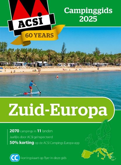 ACSI Campinggids Zuid-Europa 2025, ACSI - Paperback - 9789493182714