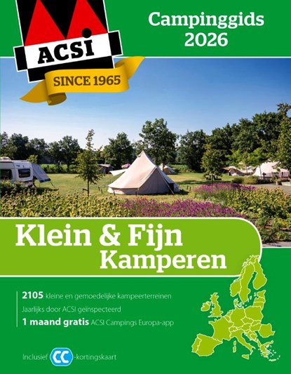 ACSI Klein & Fijn Kamperen gids 2026, ACSI - Paperback - 9789493182905