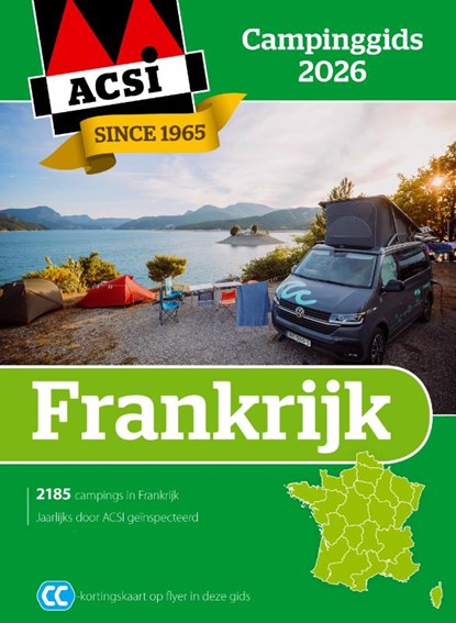 ACSI Campinggids Frankrijk 2026, ACSI - Paperback - 9789493182936