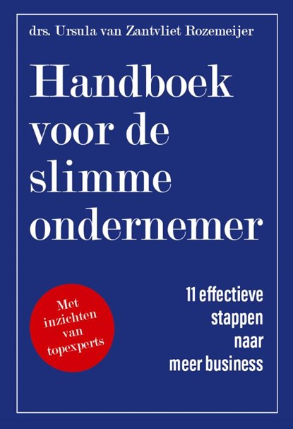 Handboek voor de slimme ondernemer, Ursula van Zantvliet Rozemeijer - Paperback - 9789493187313