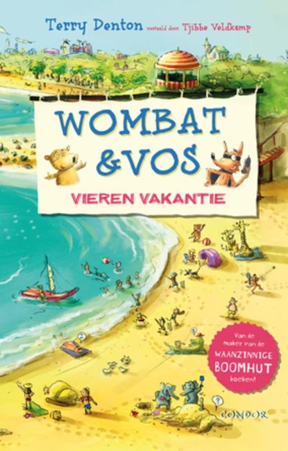 Wombat & Vos vieren vakantie, Terry Denton - Gebonden - 9789493189058