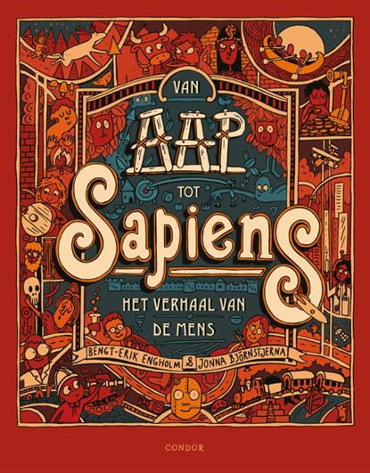 Van aap tot sapiens, Bengt-Erik Engholm - Gebonden - 9789493189423