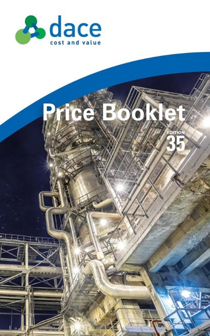 DACE Price Booklet, 35th edition, DACE - Paperback - 9789493196636