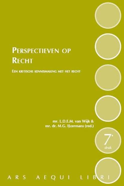 Perspectieven op Recht - 7e druk, Loet van Wijk - Paperback - 9789493199064