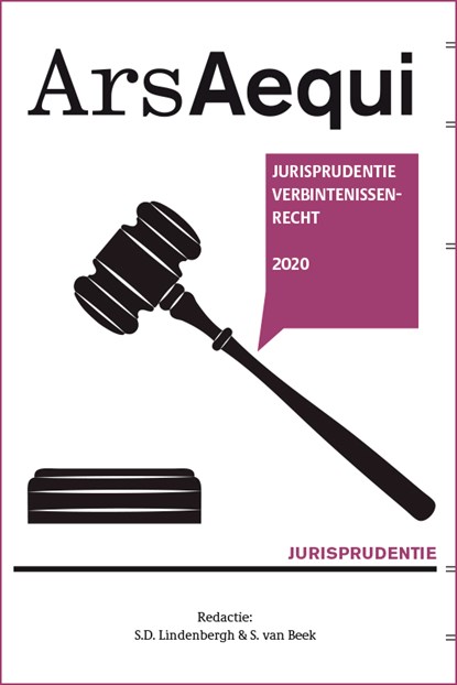 Jurisprudentie Verbintenissenrecht 2020, Harriët Schelhaas - Paperback - 9789493199095