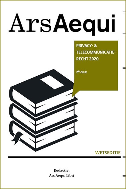 Privacy- en telecommunicatierecht 2020, Ars Aequi Libri - Paperback - 9789493199101