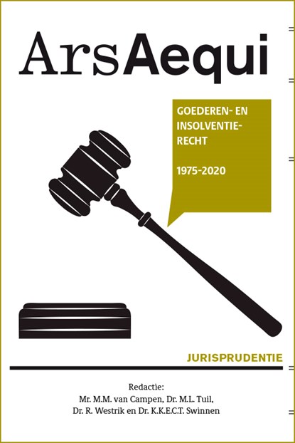 Jurisprudentie Goederen- en faillissementsrecht 2020, M.M. van Campen ; M.L. Tuil ; R. Westrik - Paperback - 9789493199118