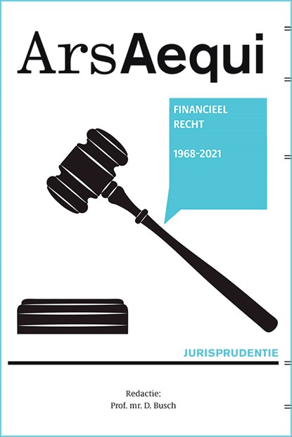 Jurisprudentie Financieel recht 2021, Danny Busch - Paperback - 9789493199279