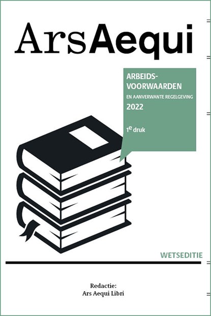 Arbeidsvoorwaarden 2022, Ars Aequi Libri - Paperback - 9789493199774
